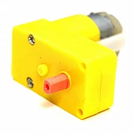300RPM DC 3-6V L-Shape  BO Gear Motor One side Shaft For Arduino Smart Car