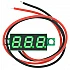 0.28-inch Green Ultra-Small Digital 3.2-30V DC Voltmeter