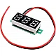0.28-inch Red Ultra-Small Digital 3.2-30V DC Voltmeter