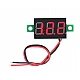 0.28-inch Red Ultra-Small Digital 3.2-30V DC Voltmeter