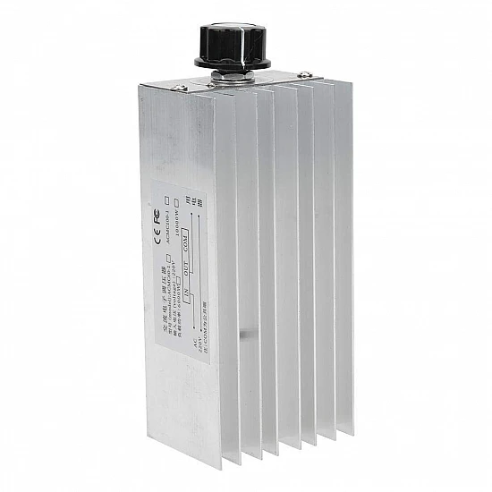 10000W High-Power SCR Electronic Voltage Regulator with Protective Housing