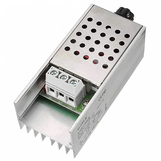 10000W High-Power SCR Electronic Voltage Regulator with Protective Housing