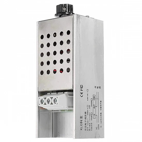 10000W High-Power SCR Electronic Voltage Regulator with Protective Housing