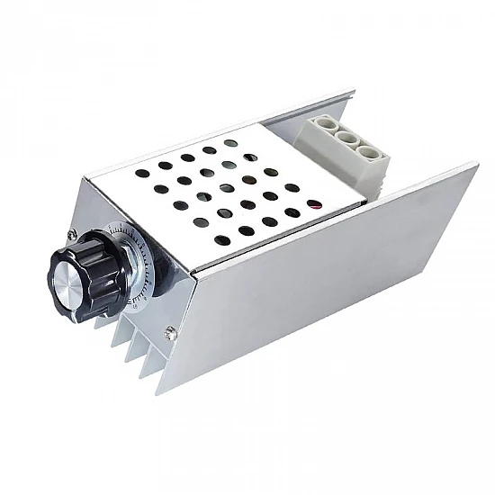 10000W High-Power SCR Electronic Voltage Regulator with Protective Housing