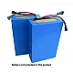190mm PVC Heat Shrink Sleeve for Lithium Battery Pack 1 Meter Black