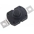1712 Flashlight Switch Self-Locking 2-Pin Long Curved Feet (Iron)