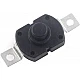 1712 Flashlight Switch Self-Locking 2-Pin Long Curved Feet (Iron)
