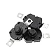 1712 Flashlight Switch Self-Locking 2-Pin Long Curved Feet (Iron)