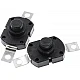 1712 Flashlight Switch Self-Locking 2-Pin Long Curved Feet (Iron)