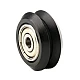 20 Series Black POM V-Wheel with 625ZZ Bearing for 2020 Profile