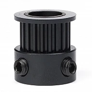 20 Teeth 8mm Bore GT2 Black Timing Pulley for 6mm Belt
