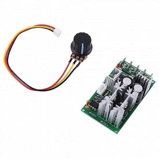 20A PWM DC Motor Speed Controller - 12V/24V/36V/48V High Power Drive