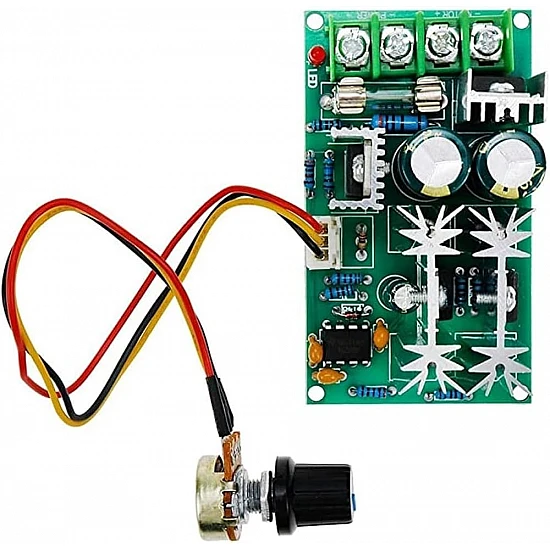 20A PWM DC Motor Speed Controller - 12V/24V/36V/48V High Power Drive