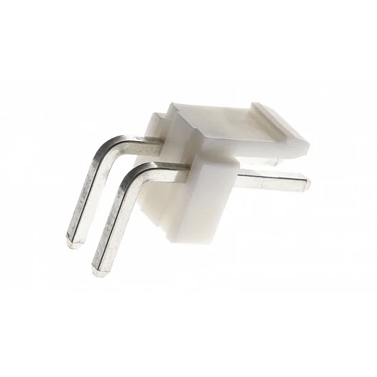 3.96mm Spacing 2 Pin Curved Header Connector