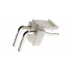 3.96mm Spacing 2 Pin Curved Header Connector