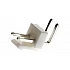 3.96mm Spacing 2 Pin Curved Header Connector