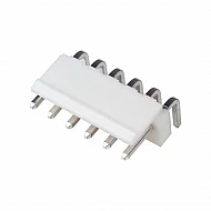3.96mm Spacing 6 Pin Curved Header Connector 