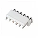 3.96mm Spacing 6 Pin Curved Header Connector