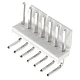 3.96mm Spacing 7 Pin Curved Header Connector