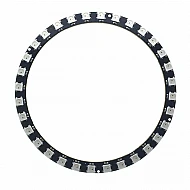 32-Bit WS2812B 5050 RGB LED Round Development Board - Addressable Circular Ring