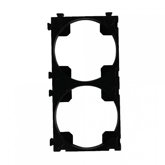 33140 1x2 Black Lithium Cell Holder