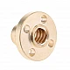 3D Printer CNC Copper Lead Screw Nut 2x2mm