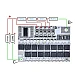 4S 100A 14.8V/16.8V Li-ion Protection Board with Equalization - 5-Pin