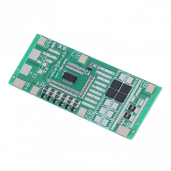 6S 24V 10A Li-ion Battery Protection Board with Equalization - Integrated BMS