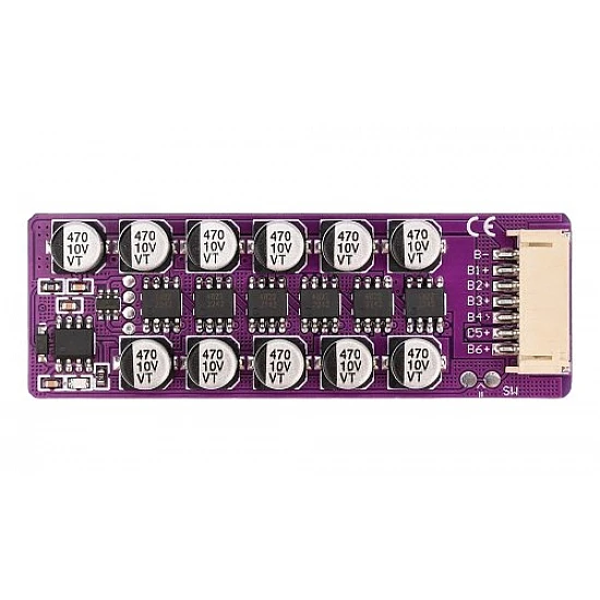 6S 5.5A High-Current Capacitive Active Balancer for Lithium Battery Packs