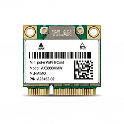 AX3000HMW Mini PCI-E WiFi 6 Card MU-MIMO Bluetooth 5.2 Module