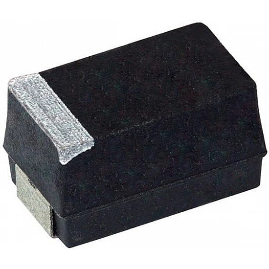 B-type Black 1UF 35V Tantalum Capacitor