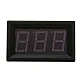 Blue 0.36 inch Digital Three-Wire DC Voltmeter With Case