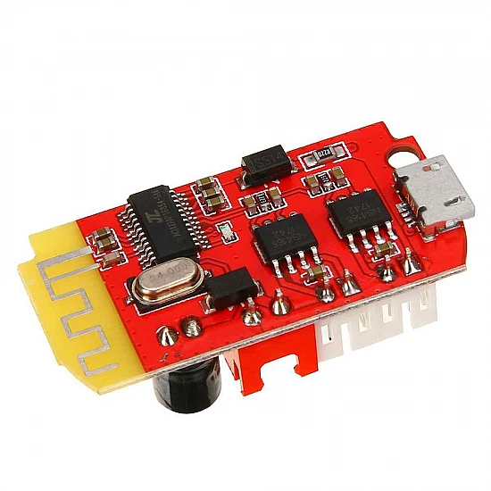 CT14 Bluetooth 4.2 5W+5W Stereo Audio Amplifier Module with Micro-USB Charging