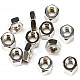 DB9 Female/Male Connector Mounting Nuts - 1 Pair