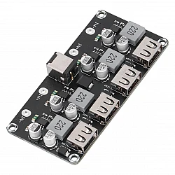 DC Step Down QC2.0 QC3.0 Fast Charging 4 Ports Charging Board  