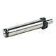 DC35135 3.5x1.35mm Tuning Fork Male DC Power Plug - Black Plastic