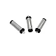 DC5521 5.5x2.1mm Tuning Fork Male DC Power Plug - Black Plastic