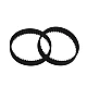 GT2 122mm Closed Loop Rubber Timing Belt 6mm Width