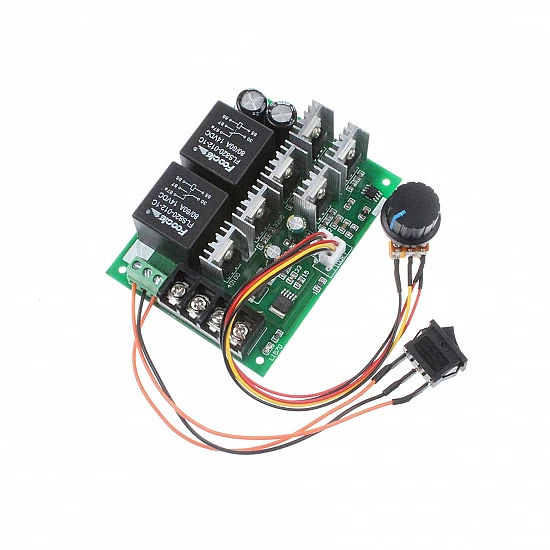High Power 12V/24V/36V 40A Forward & Reverse PWM Motor Speed Controller Board For Brush Motors