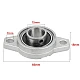 KFL002 15mm Inner DIameter Spherical Zinc Alloy Bearing