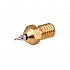 M6 Threaded Brass Nozzle for 3D Printer of 0.2mm