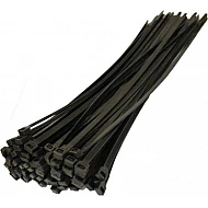 150 mm X 2 mm Nylon Flexible Black 100pcs Straps Cable Tie