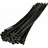150 mm X 2 mm Nylon Flexible Black 100pcs Straps Cable Tie