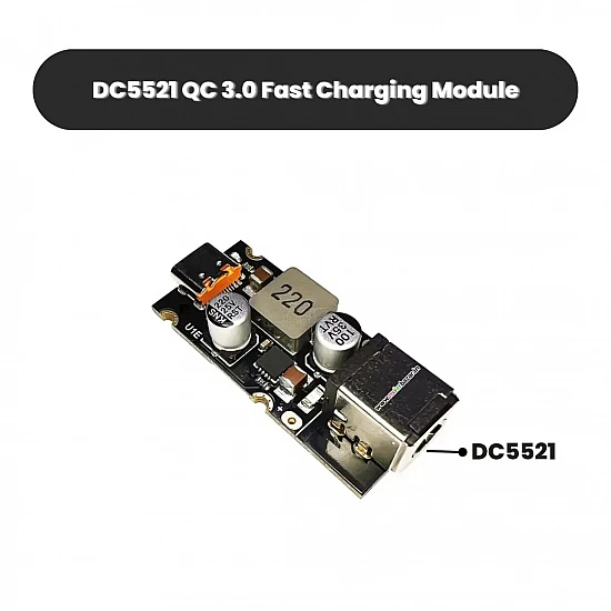 PD65W Fast Charging Module DC5521 Input Type-C PD3.1 PPS QC3.0 Huawei SCP