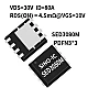 SED3080M N-Channel 30V 80A Power MOSFET DFN 3x3