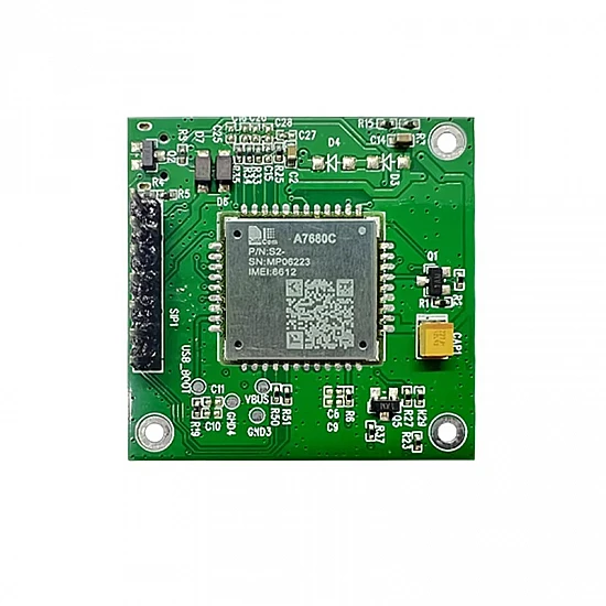 SIMCom A7680C-LNNV 4G LTE Cat1 Core Board with Voice and GPS Support