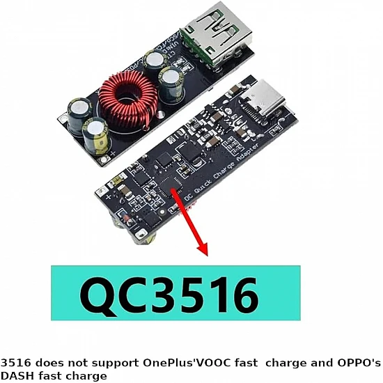 SW3516P Single-Channel 100W Fast Charging Module - QC4.0 PD3.0 Full Protocol