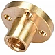 T8 Lead Screw Round Flange Nut 8mm Pitch