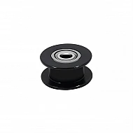 20 Without Teeth 5mm Bore GT2 Timing Idler Black Pulley for 6mm Belt