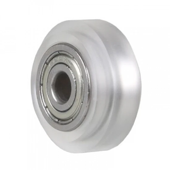Transparent Polycarbonate V-Wheel with High-Precision Bearing for 2020 Profile